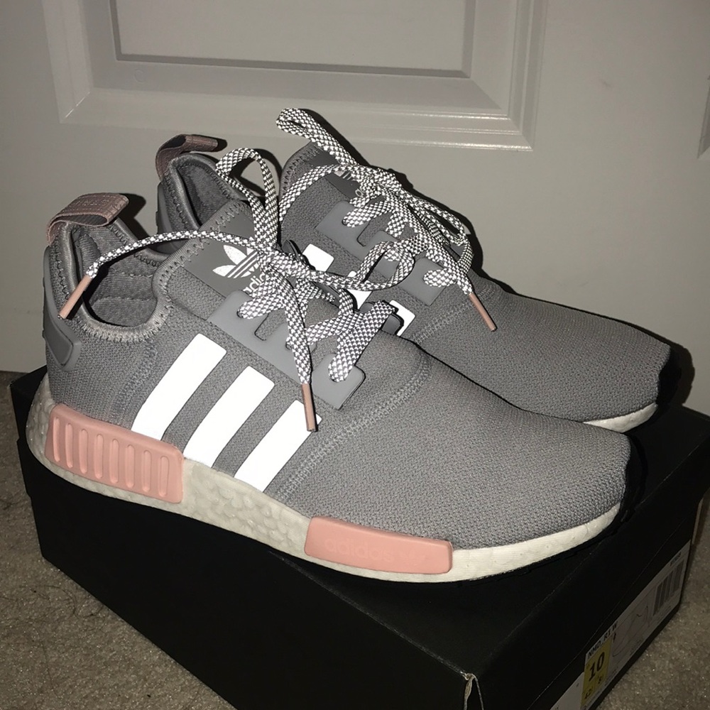 NMD_R1 Women’s Grey/Light Pink Size 10